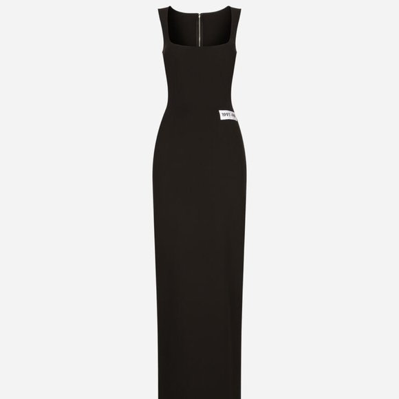 DOLCE & GABBANA x KIM LONG COLUMN DRESS | BLACK - Picture 8 of 16